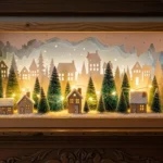 How to Create Magical DIY Christmas Shadow Box Displays