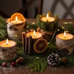 23 Cozy Christmas DIY Candle Holders That Add Flickering Magic