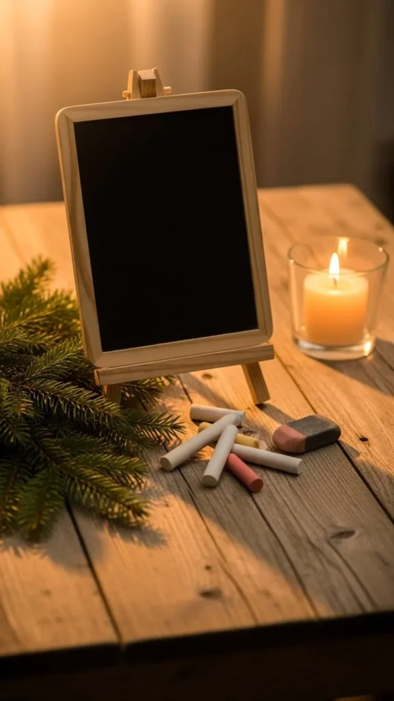 Chalkboard Countdown Sign