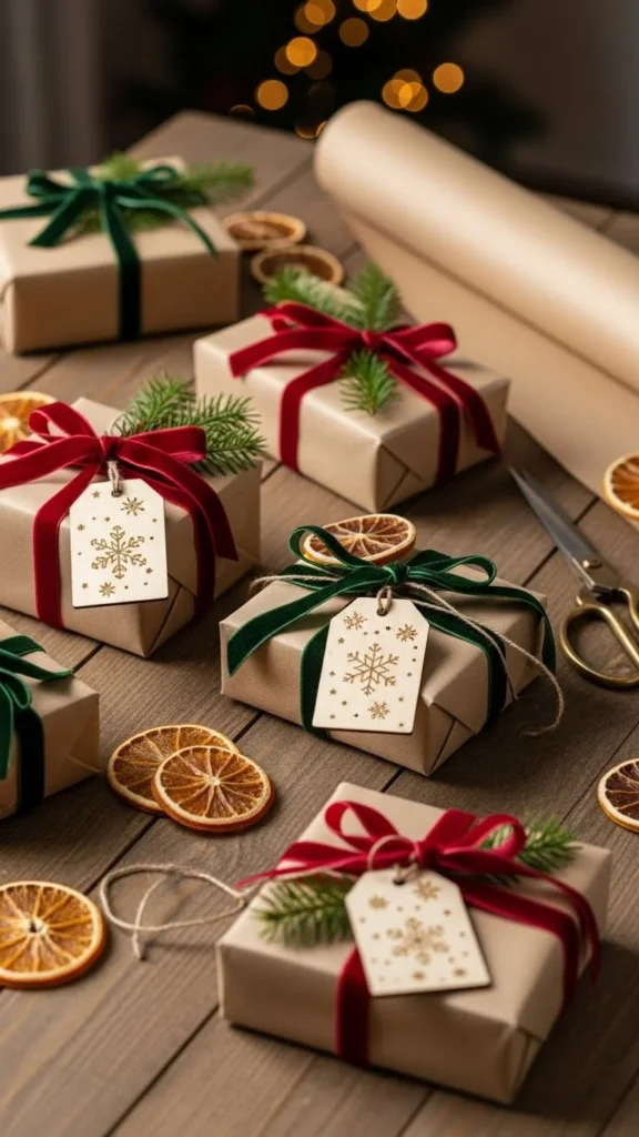 Christmas DIY Gift Wrap