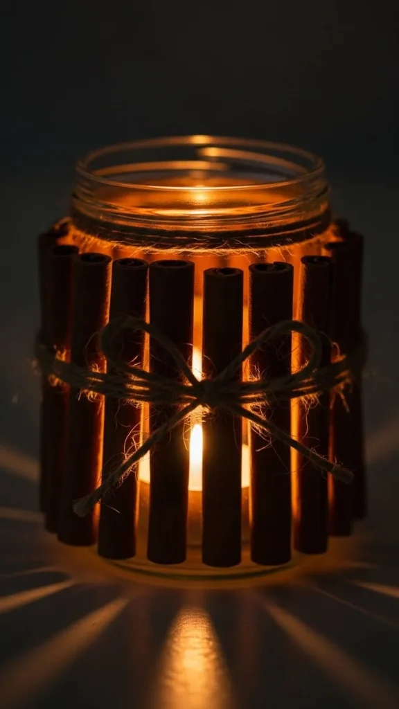 Cinnamon Stick Cozy Jar
