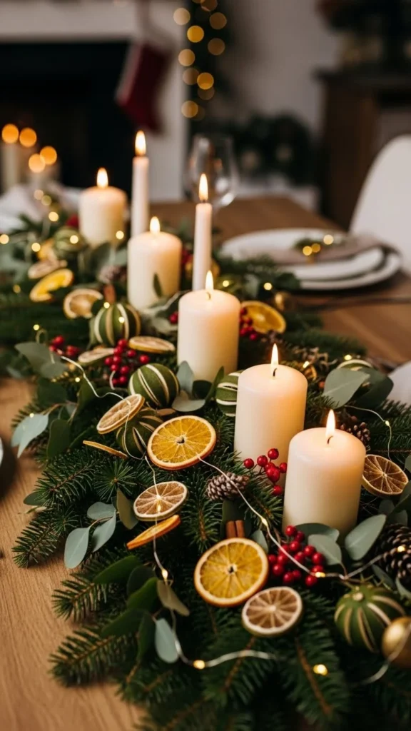 Citrus Slice Garland Centerpiece