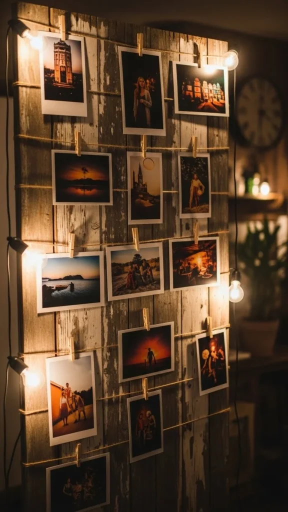 Clothespin Photo Board Countdown