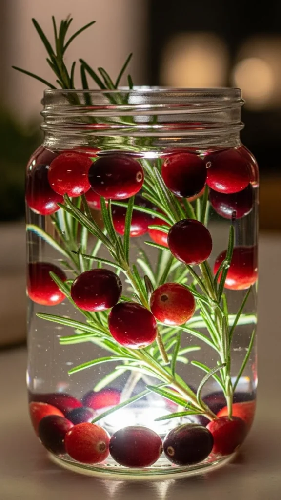Cranberry-Rosemary Jar