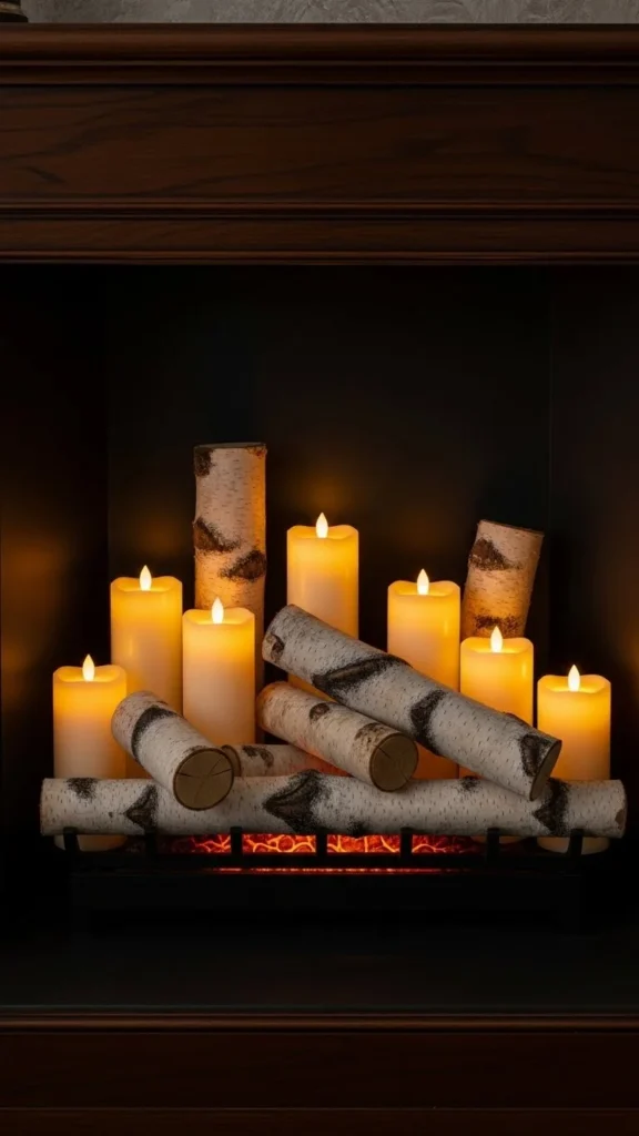 Create a Cozy Faux Firebox