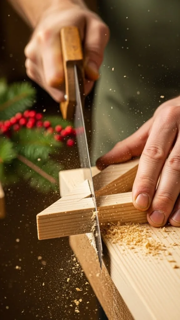 Cut Your Tree Shapes and Sand the Edges