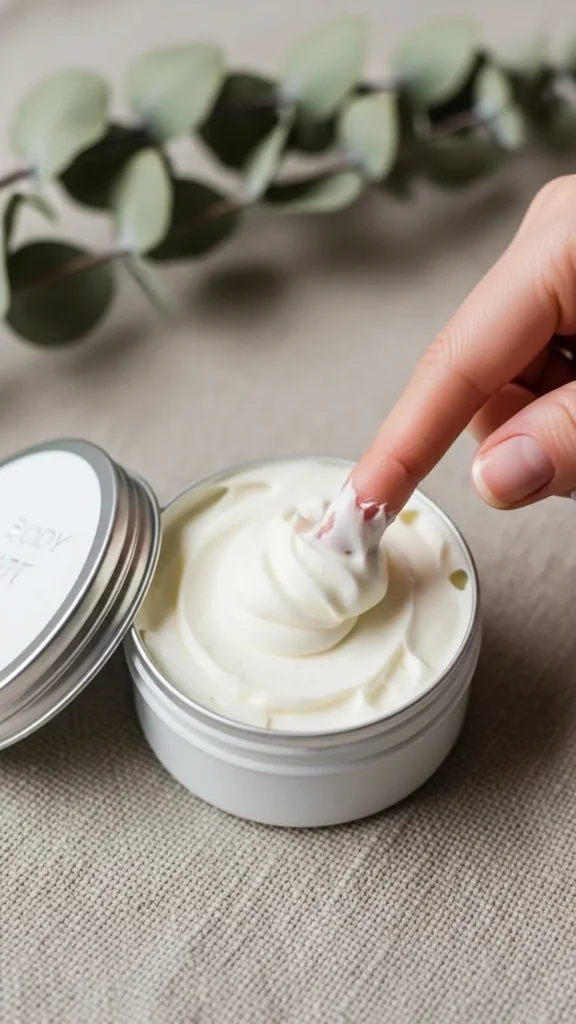 DIY Body Butter in Small Tins