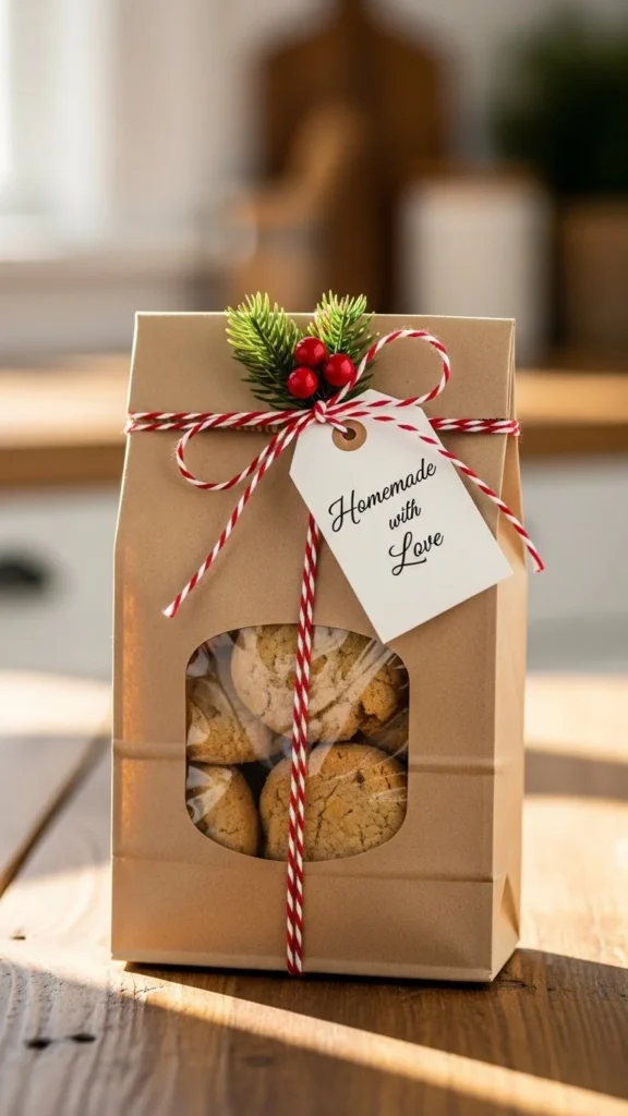 Decorate Your Christmas Cookie Gift Bags