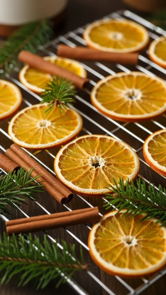 Decorative Dried Orange Garlands