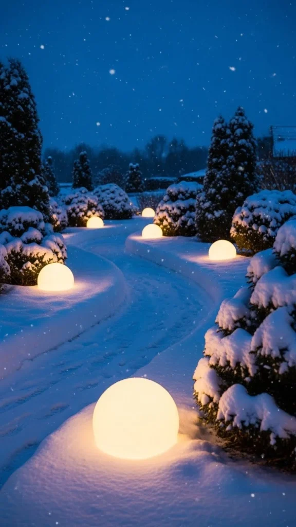 Displaying Your Light Orbs Outdoors