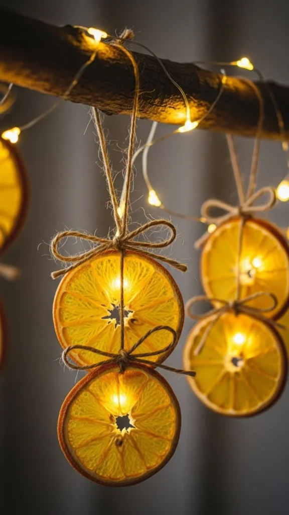 Dried Orange Slice Ornaments