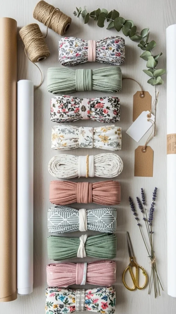 Fabric Ribbon Rolls