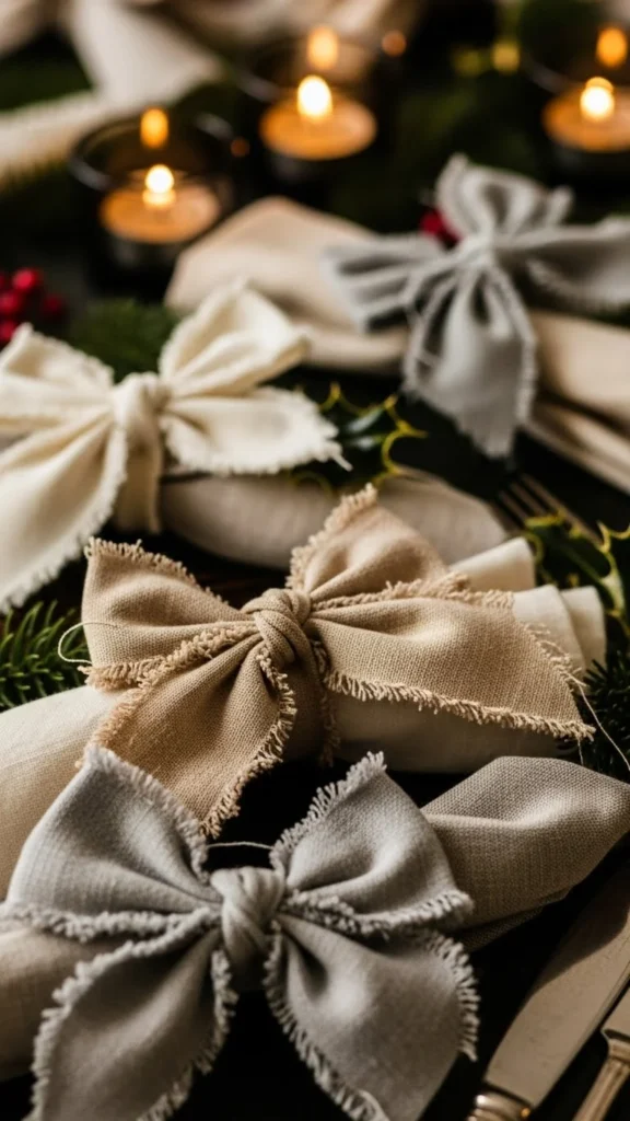 Fabric Scrap Bows