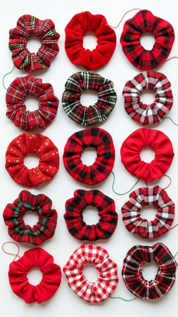Fabric Scrunchie Stocking Stuffers