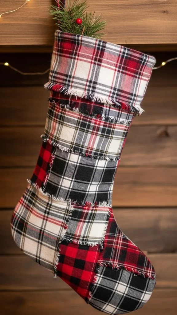 Flannel Shirt Stocking