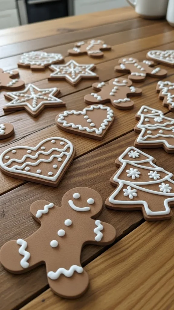 Gingerbread Cutout Garland