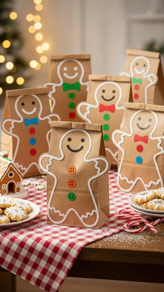 Gingerbread Man Bags