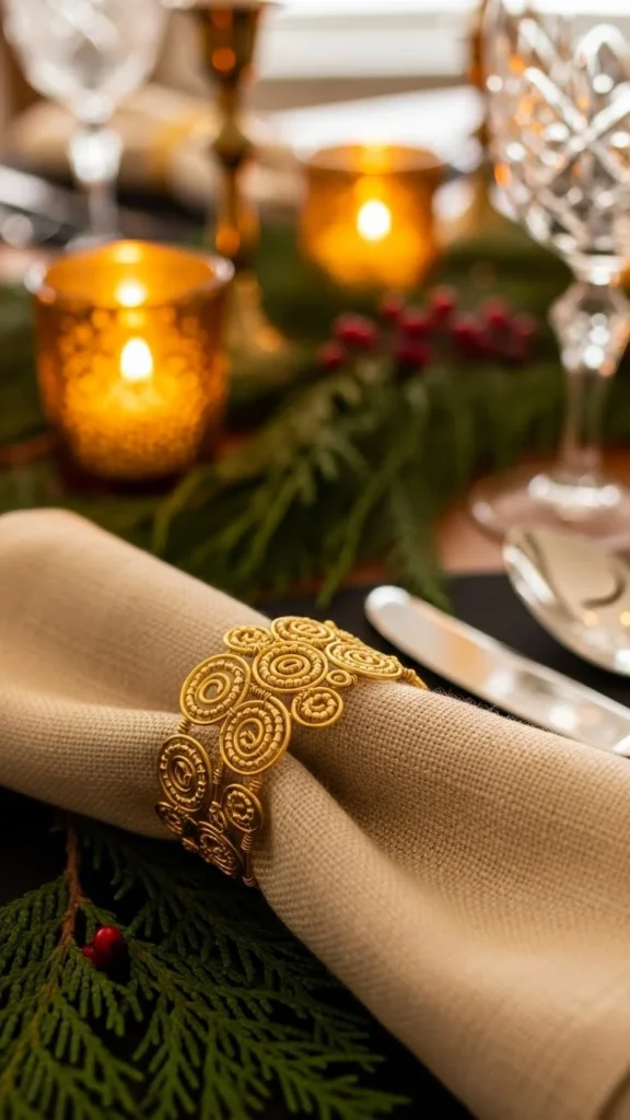 Gold Wire Wrapped Rings