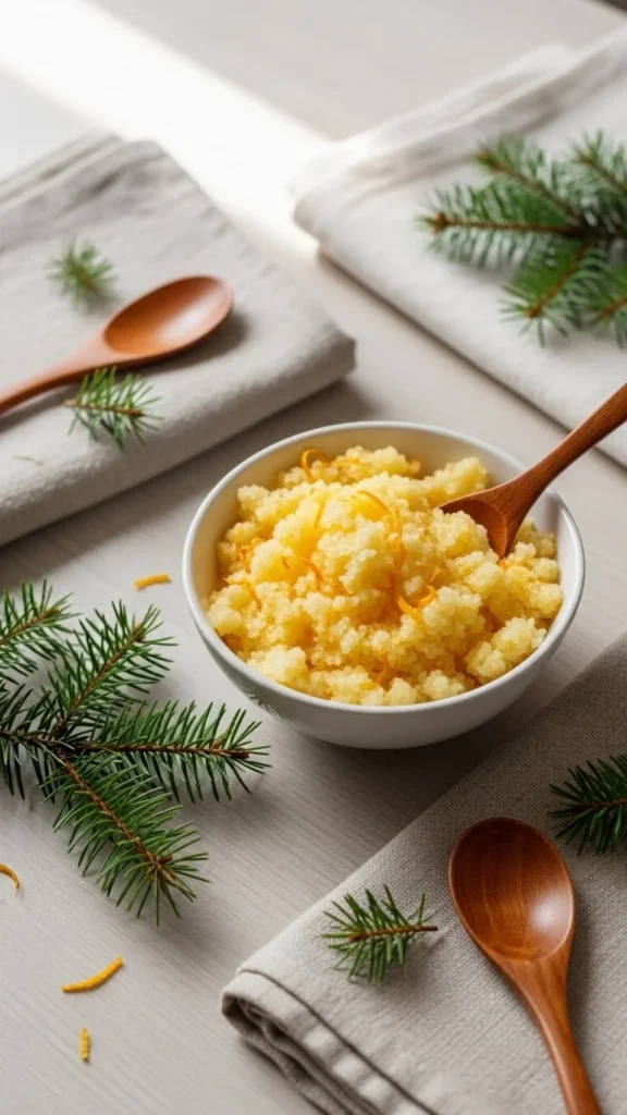 Handmade Sugar Scrub with Natural Ingredients