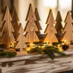How to Build Rustic DIY Christmas Timber Trees