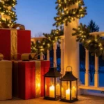 How to Craft Large DIY Christmas Present Boxes for Porch Decor