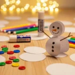 How to Create Easy DIY Christmas Paper Snowmen for Kids