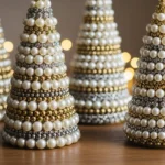 How to Create Elegant DIY Christmas Bead Trees