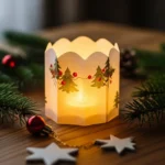 How to Create Safe DIY Christmas Paper Candle Holders