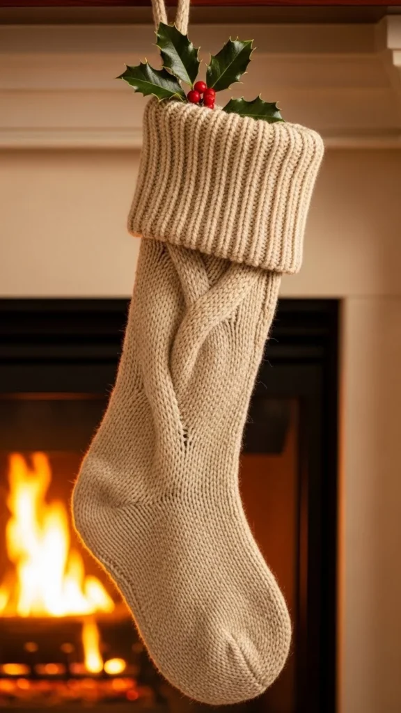 Knit Sleeve Stocking