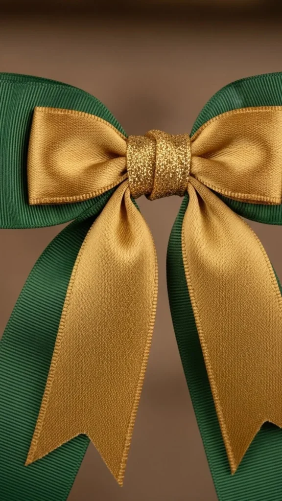 Layered Mixed-Ribbon Bow