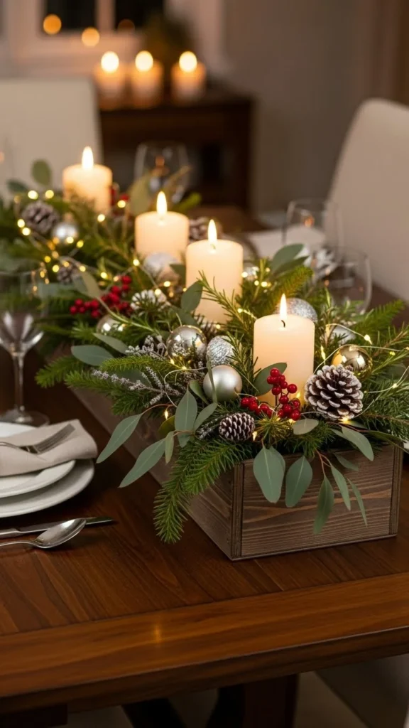 Low Wooden Box Display