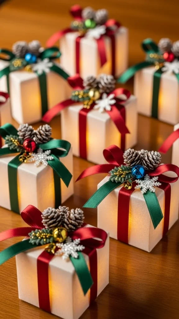 Mini Gift Box Candle Cups