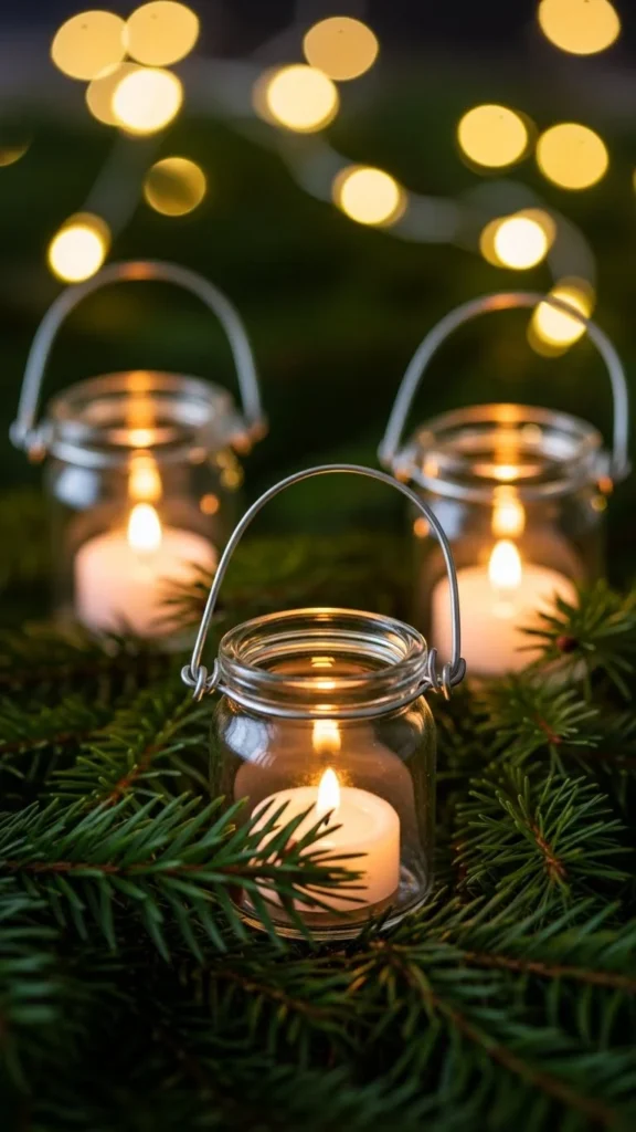 Mini Lantern-Style Jars