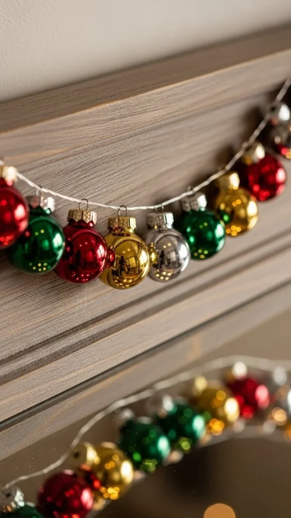 Mini Ornament String Garland