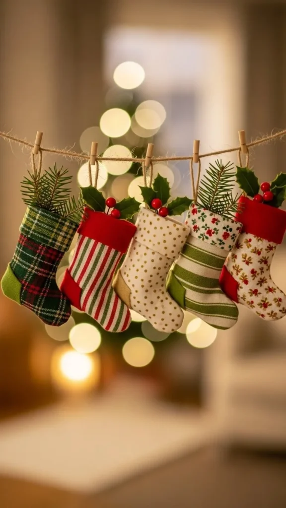 Mini Stocking Banner