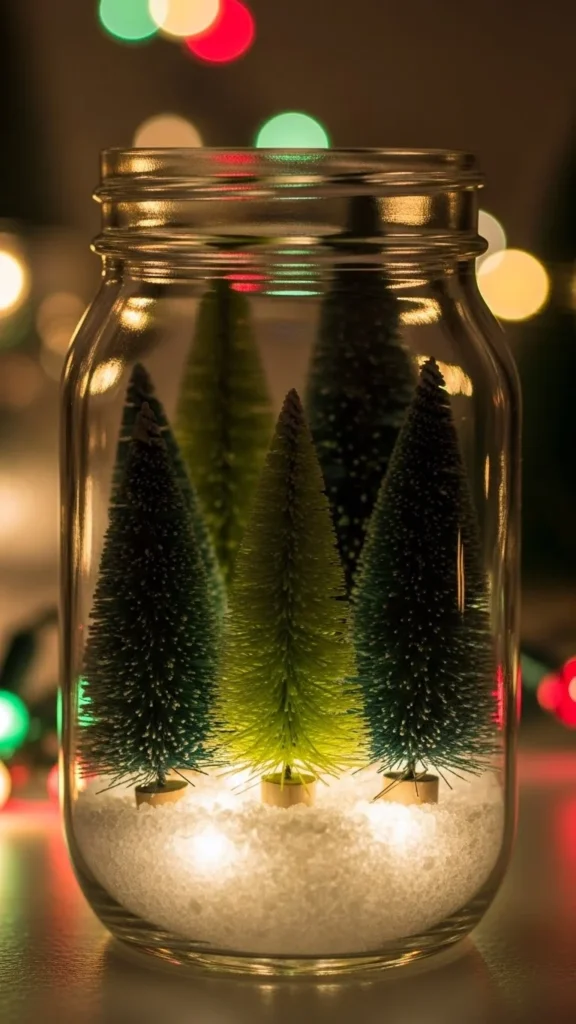 Mini Tree Forest Jar