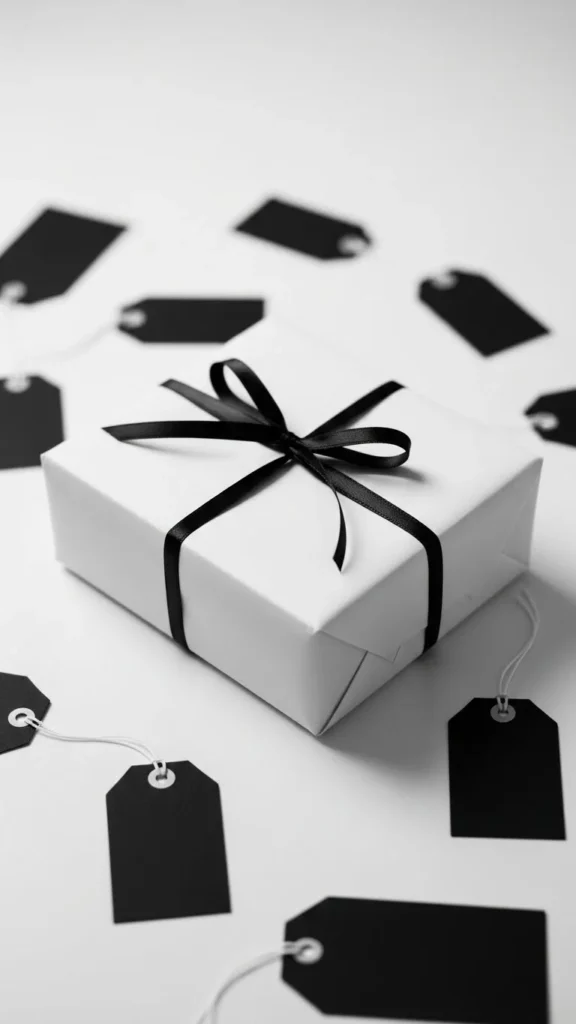 Minimal Monochrome Wrap