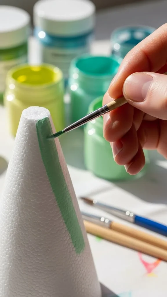 Paint Your Cones for a Smooth Base