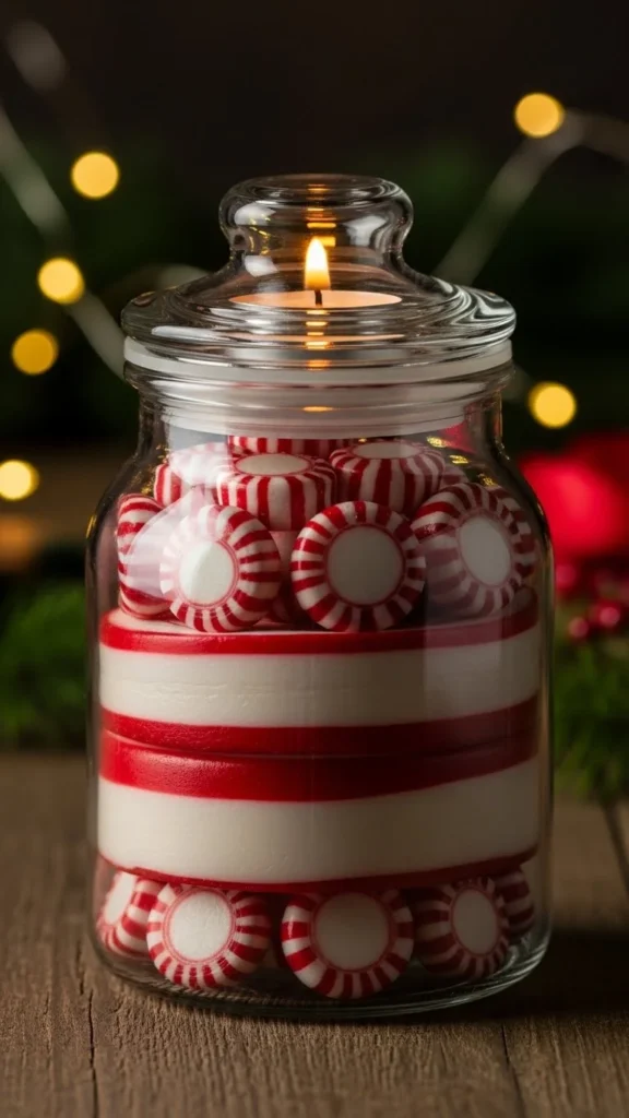Peppermint Layered Jar