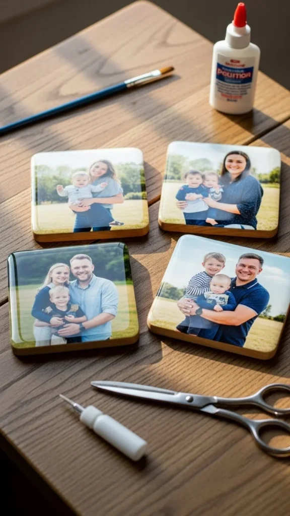 Personalized Photo Coasters