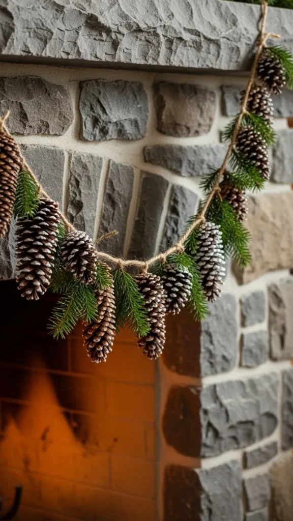 Pinecone Nature Garland