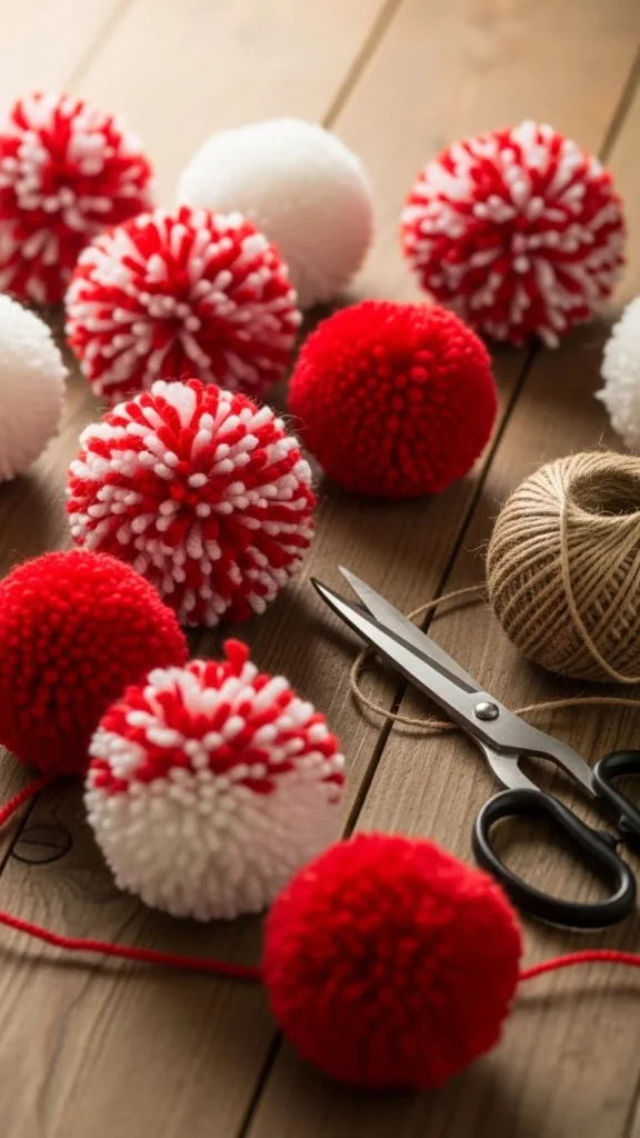 Pom-Pom Yarn Garland