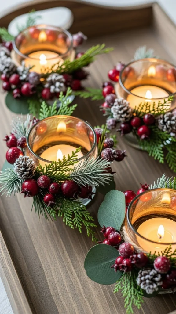 Red Berry Mini Votives