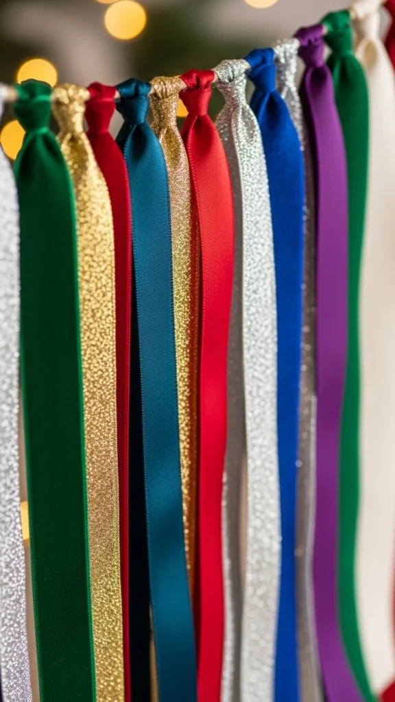 Ribbon Tassel Banner