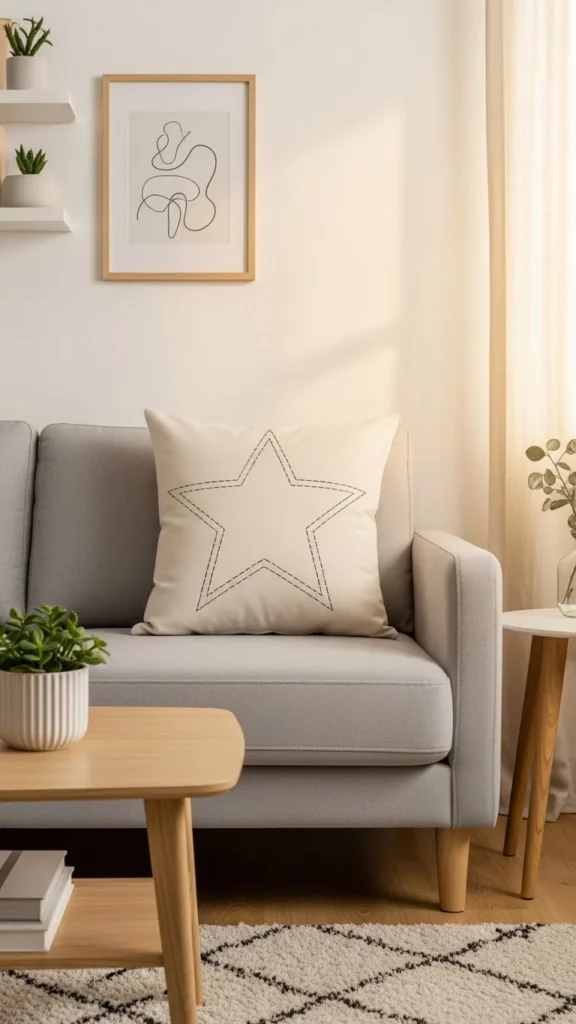 Scandinavian Minimalist Pillow