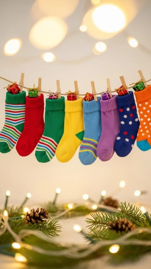 Sock Countdown Train