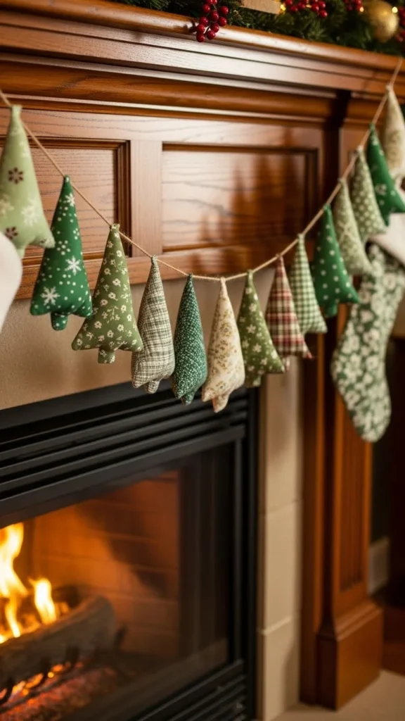 Soft Fabric Tree Garlands