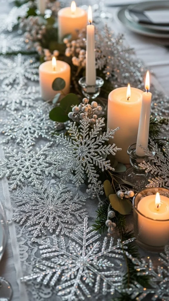 Sparkling Snowflake Runner