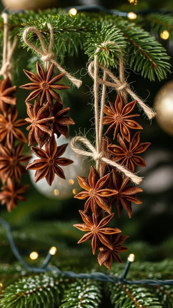 Star Anise Cluster Ornaments