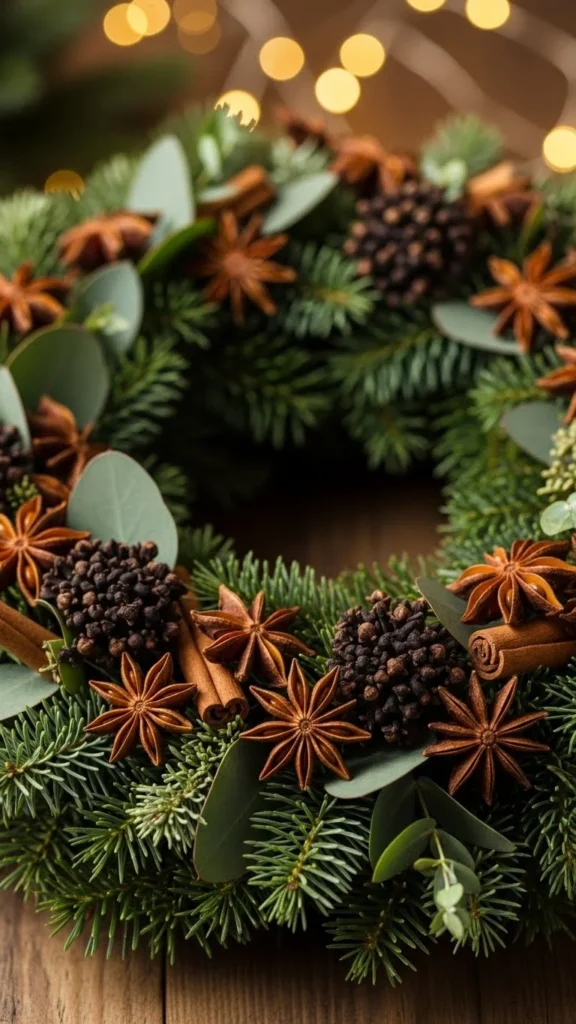 Star Anise + Spice Wreath